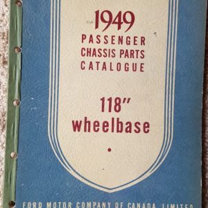 1949 Merc Monarch Parts