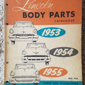 1953-55 Lincoln parts