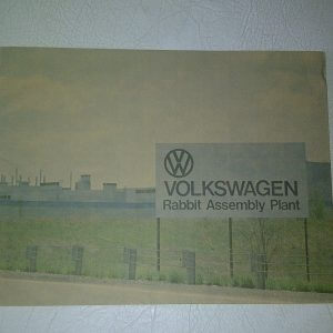 1977 RABBIT ASSEMBLY PLANT