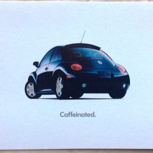 1999 BEETLE POSTCARDS