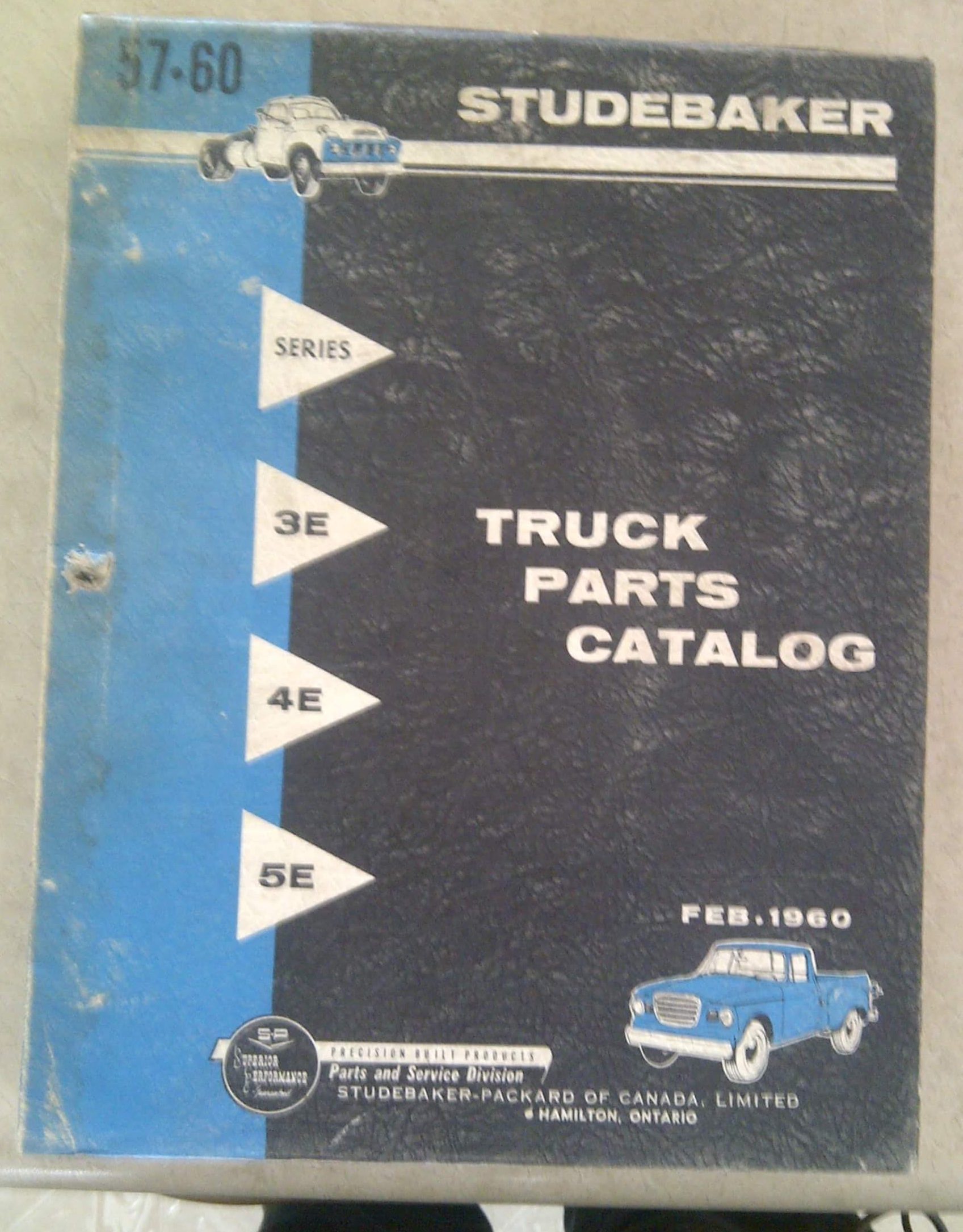 195760 Studebaker Truck Parts Auto Books Canada