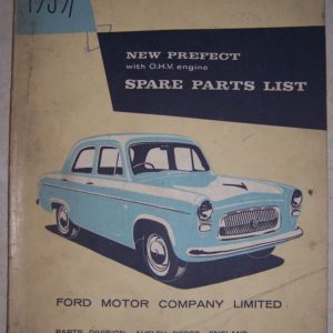 1959 ON FORD PREFECT PARTS UK